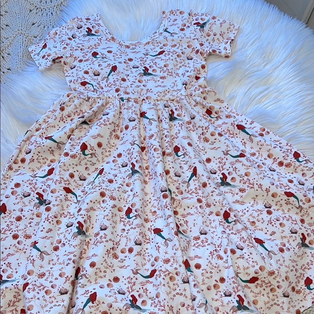 New little mermaid dress